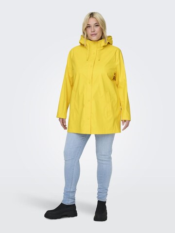 ONLY Carmakoma Performance Jacket 'ELLEN' in Yellow