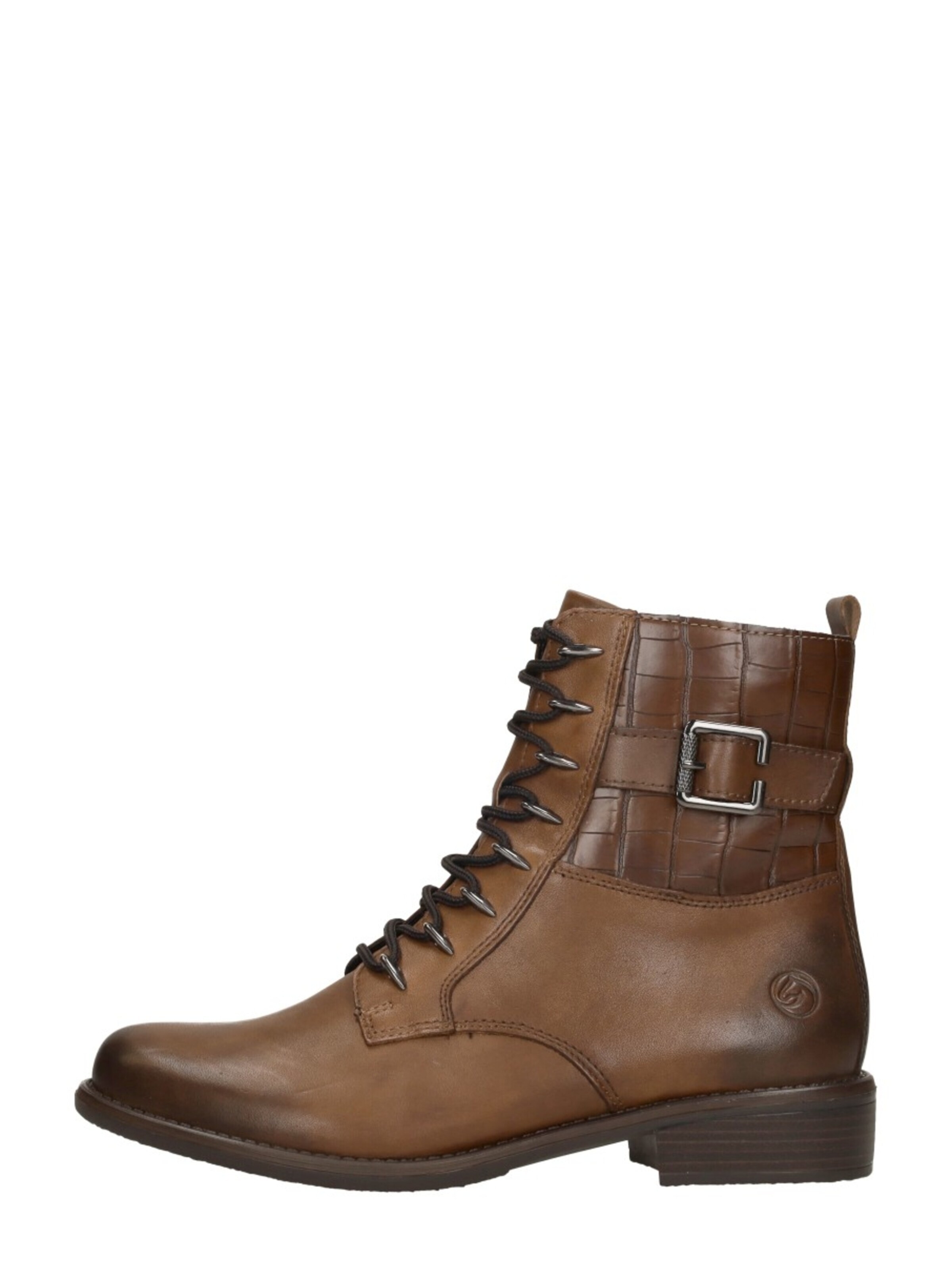 REMONTE Lace-up bootie in Brown