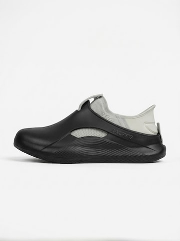 RALFY'S Classic Flats 'N1 Combo' in Grey: front