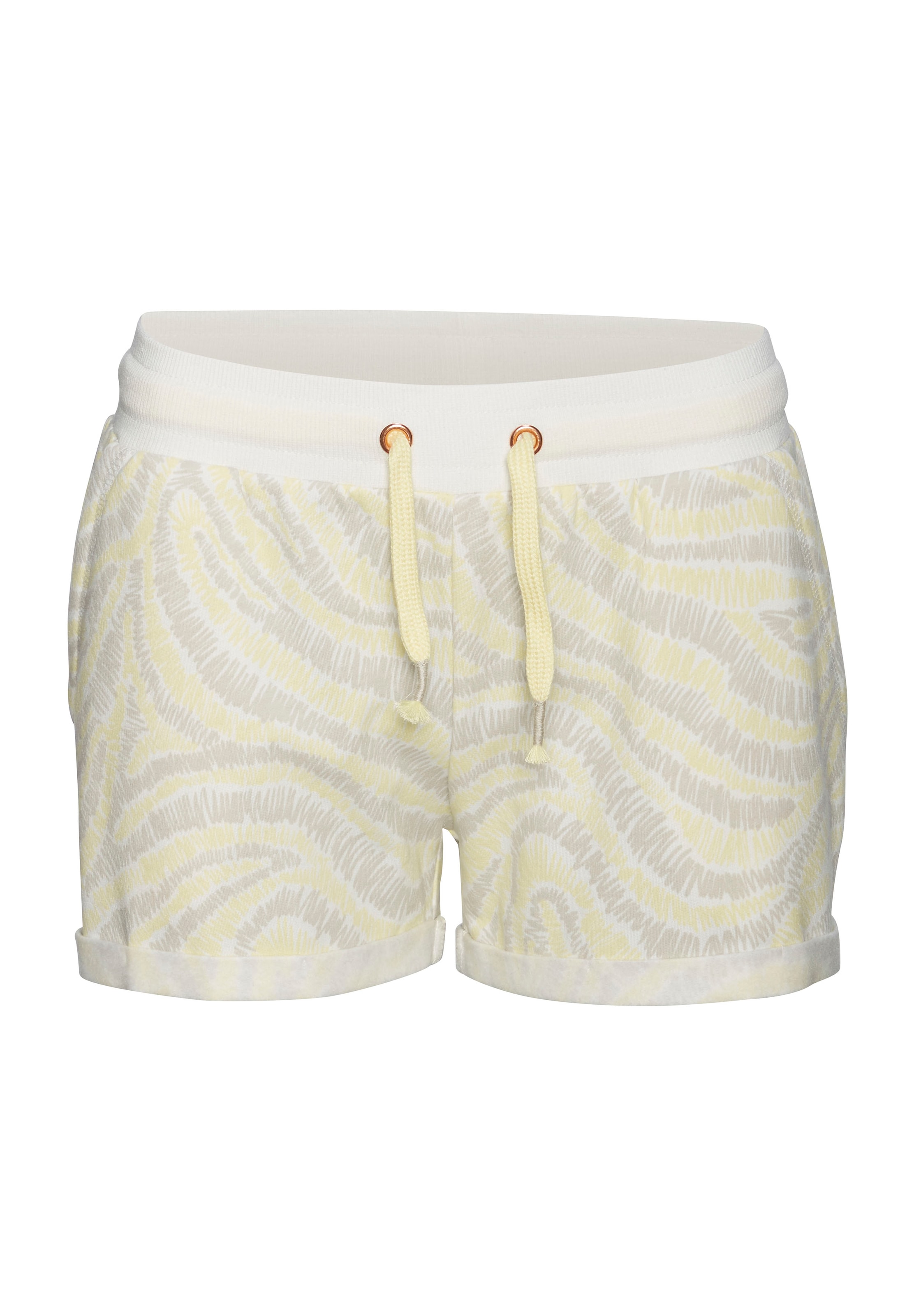 LASCANA Штаны в Бежевый: спереди