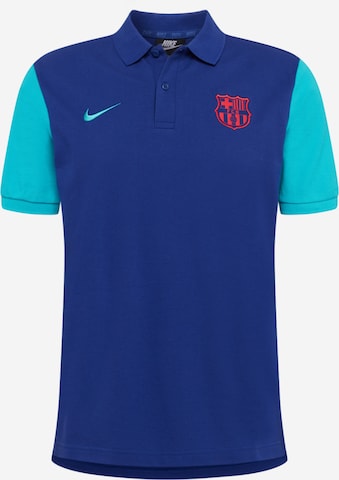 NIKE - Camiseta de fútbol en azul: frente