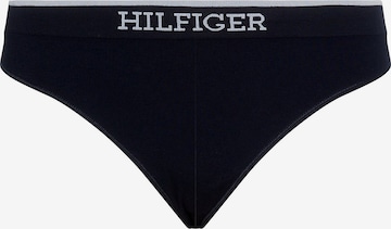 Tommy Hilfiger Underwear Thong in Blue: front