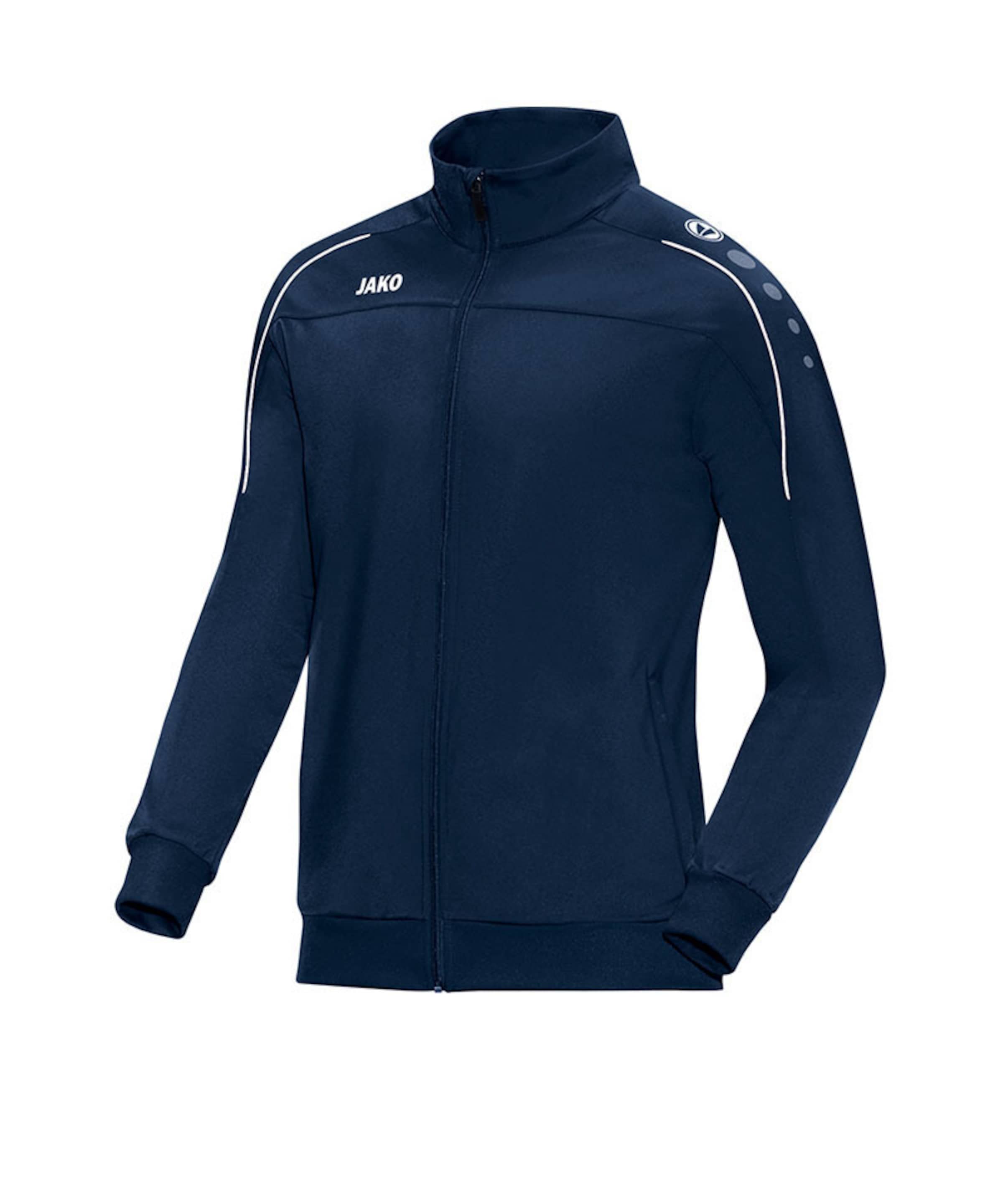 JAKO Athletic Jacket in Blue: front