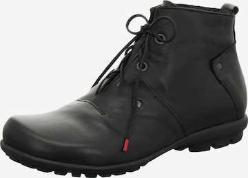 THINK! Lace-Up Boots 'Kong' in Black: front