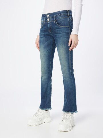 Herrlicher Flared Jeans in Blue: front