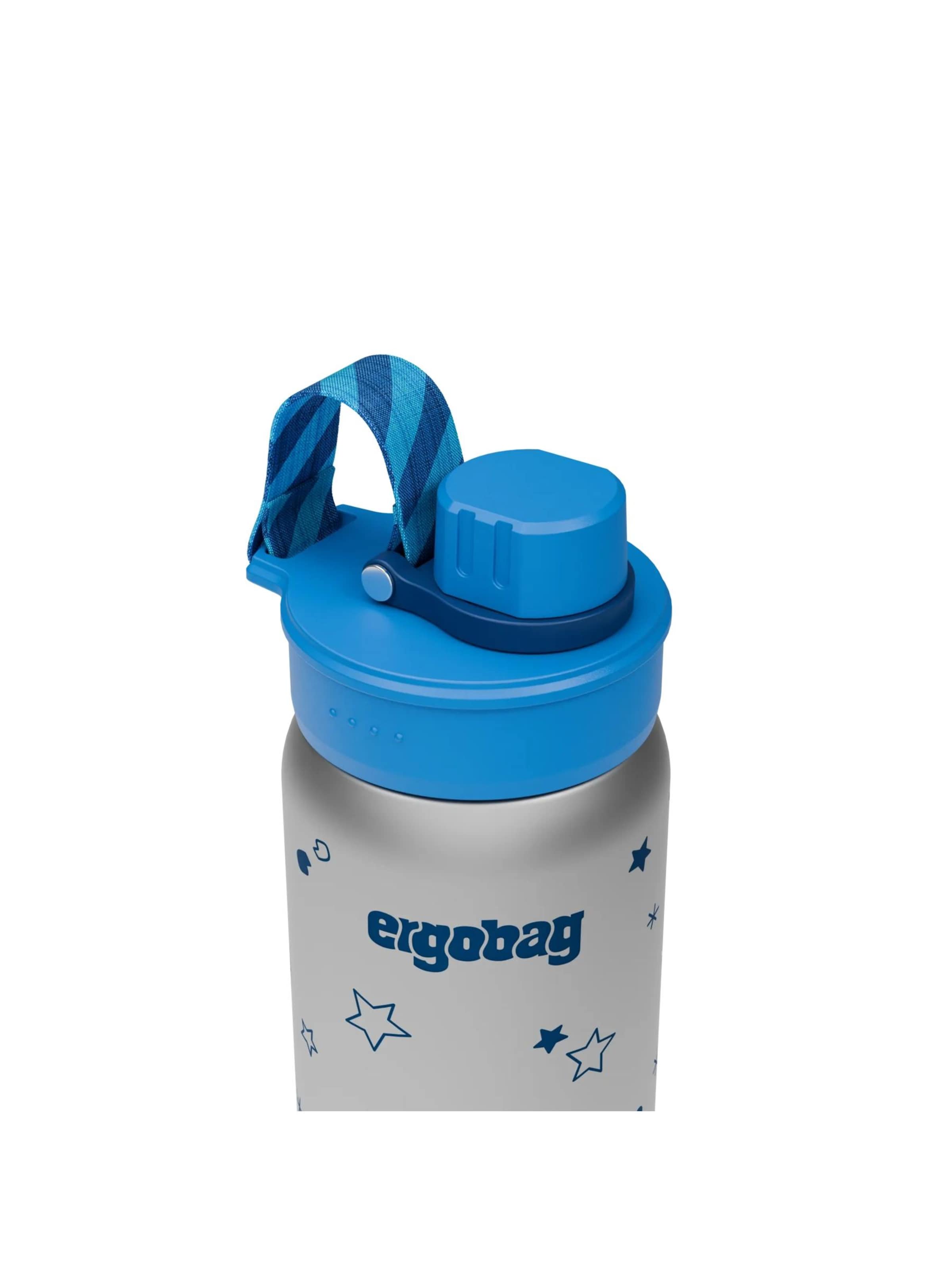 ergobag Drinking Bottle 'Trinkflasche Edelstahl Trinkflasche' in Blue