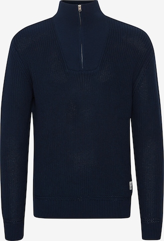 !Solid Sweater in Blue: front