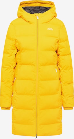 ICEBOUND Winter Coat in Yellow: front