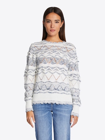 Pull-over Rich & Royal en bleu : devant