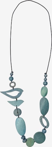 COLLEZIONE ALESSANDRO Kette 'Birds' in Blau: Vorderseite