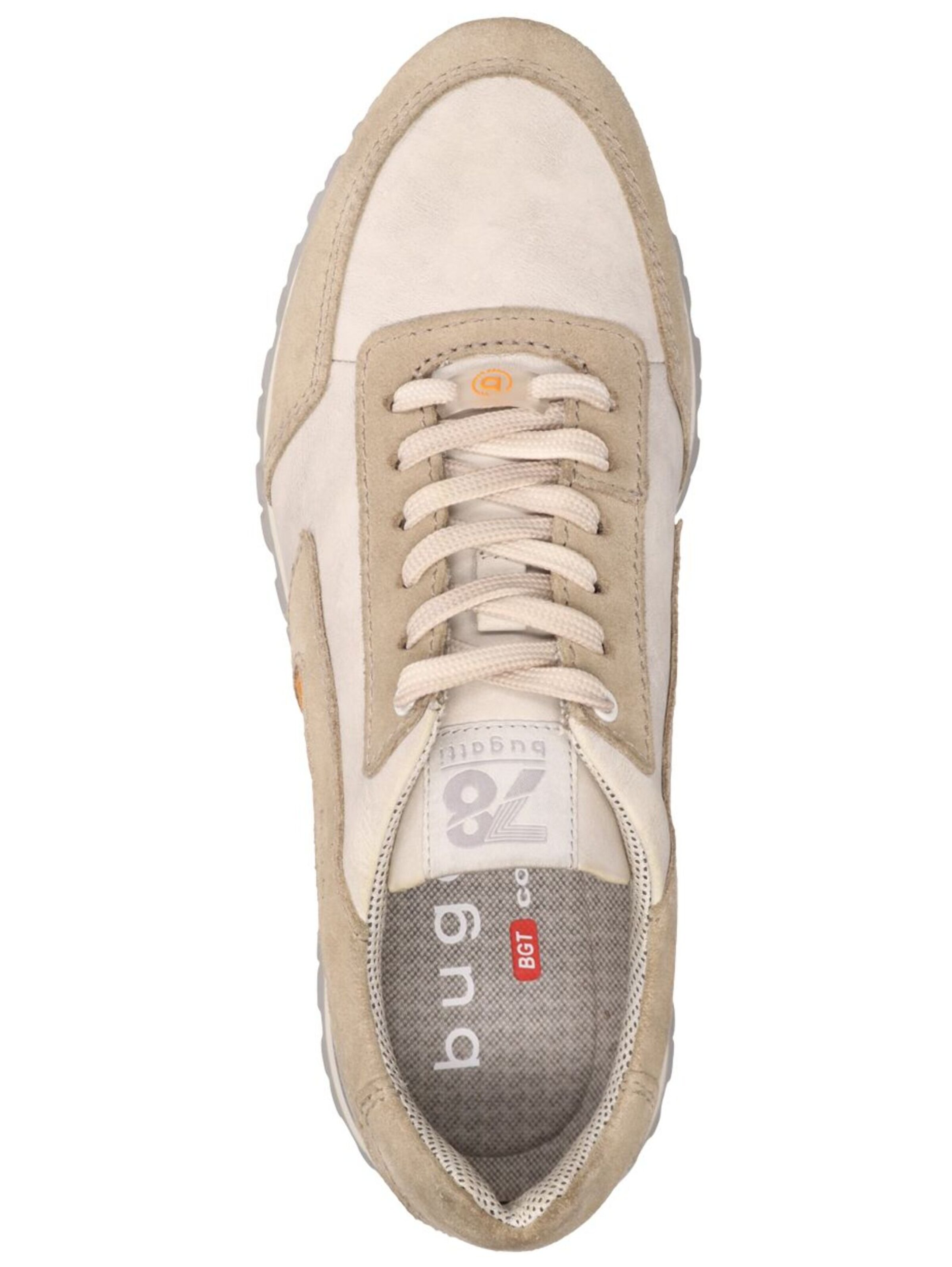 Sneaker bassa di bugatti in beige