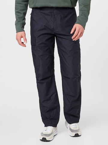 Regular Pantalon cargo 'Bdu' Vintage Industries en bleu : devant