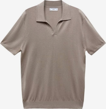MANGO MAN Shirt 'Sedao' in Brown: front
