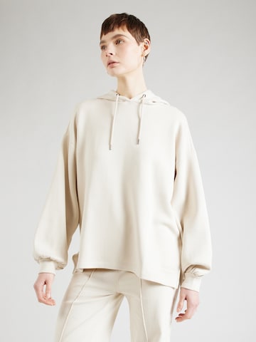 MSCH COPENHAGEN Sweatshirt 'Janelle Lima' i beige: framsida