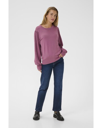 Kaffe Pullover 'Lone' i lilla