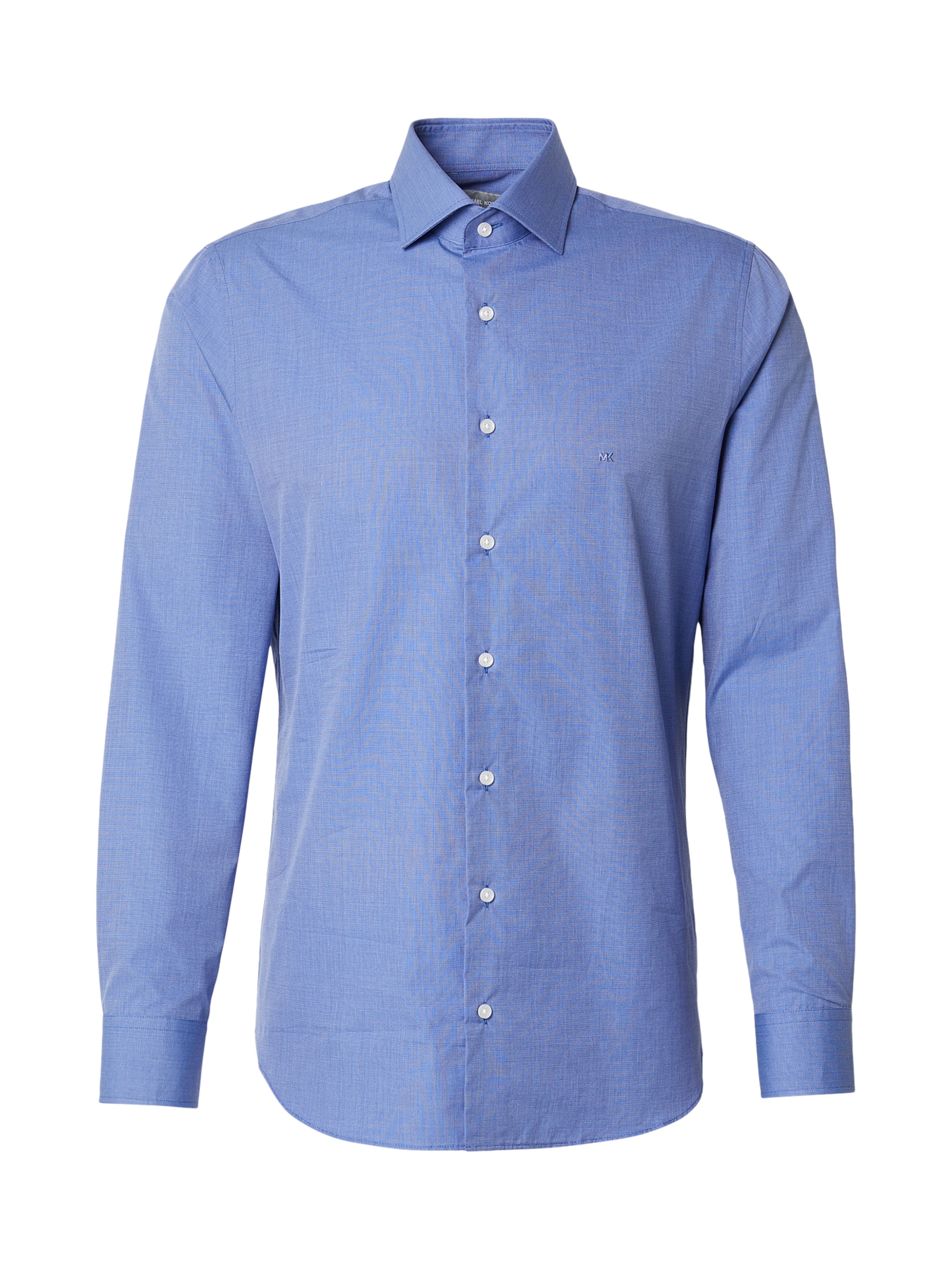 Coupe slim Chemise Michael Kors en bleu : devant