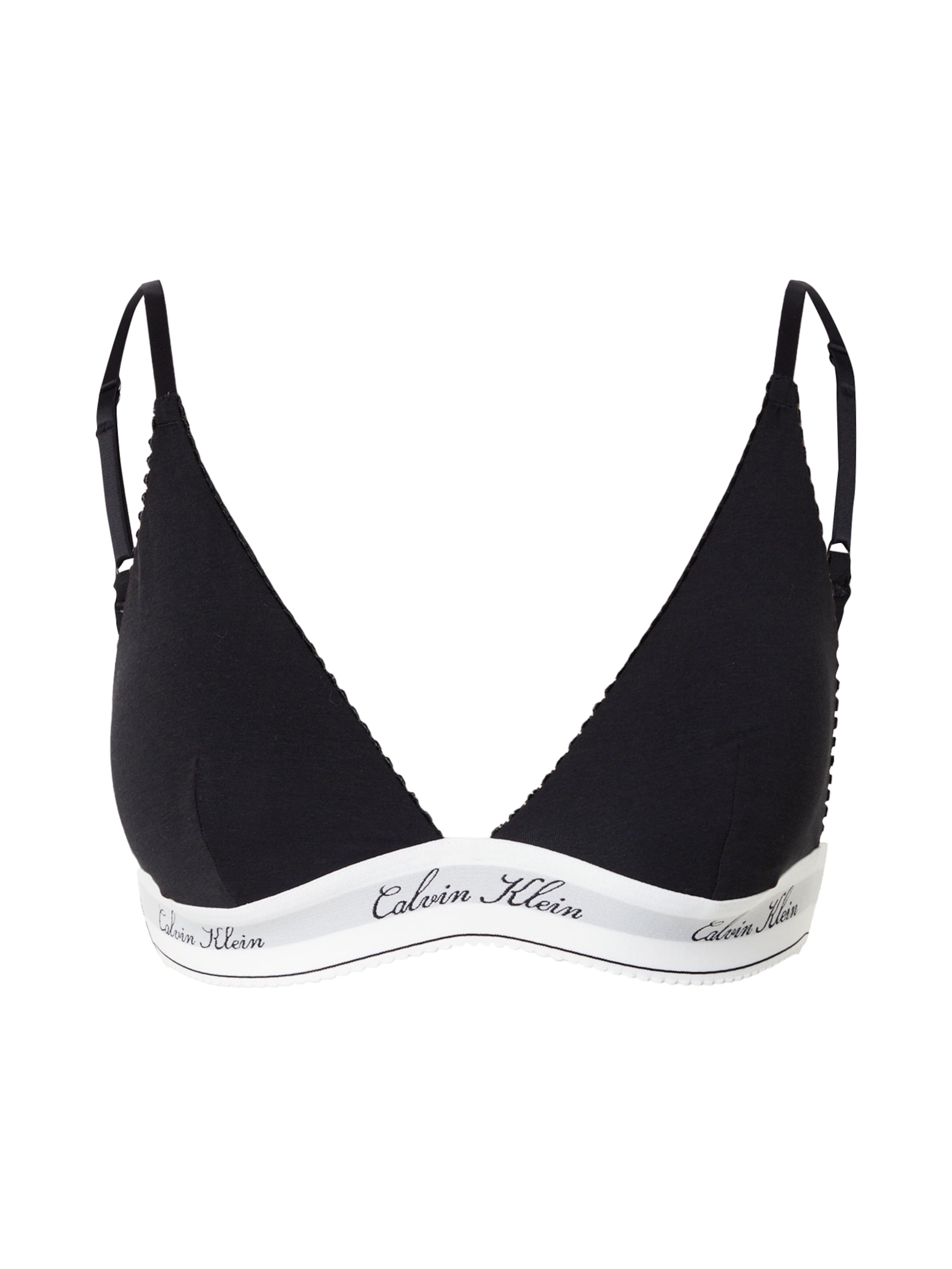 Calvin Klein Underwear Rinnahoidja, värv must: eest vaates