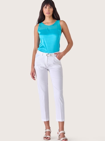 Camomilla Regular Traditional Pants in White: front