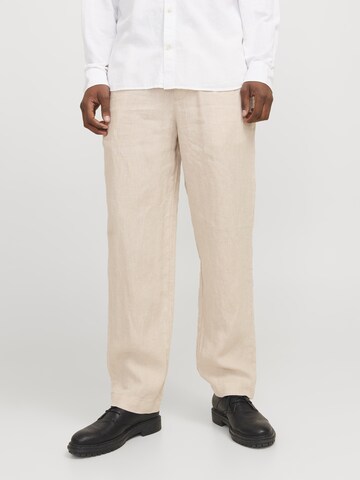 Loosefit Pantaloni chino 'JPSTKarl Lawrence' di JACK & JONES in beige: frontale