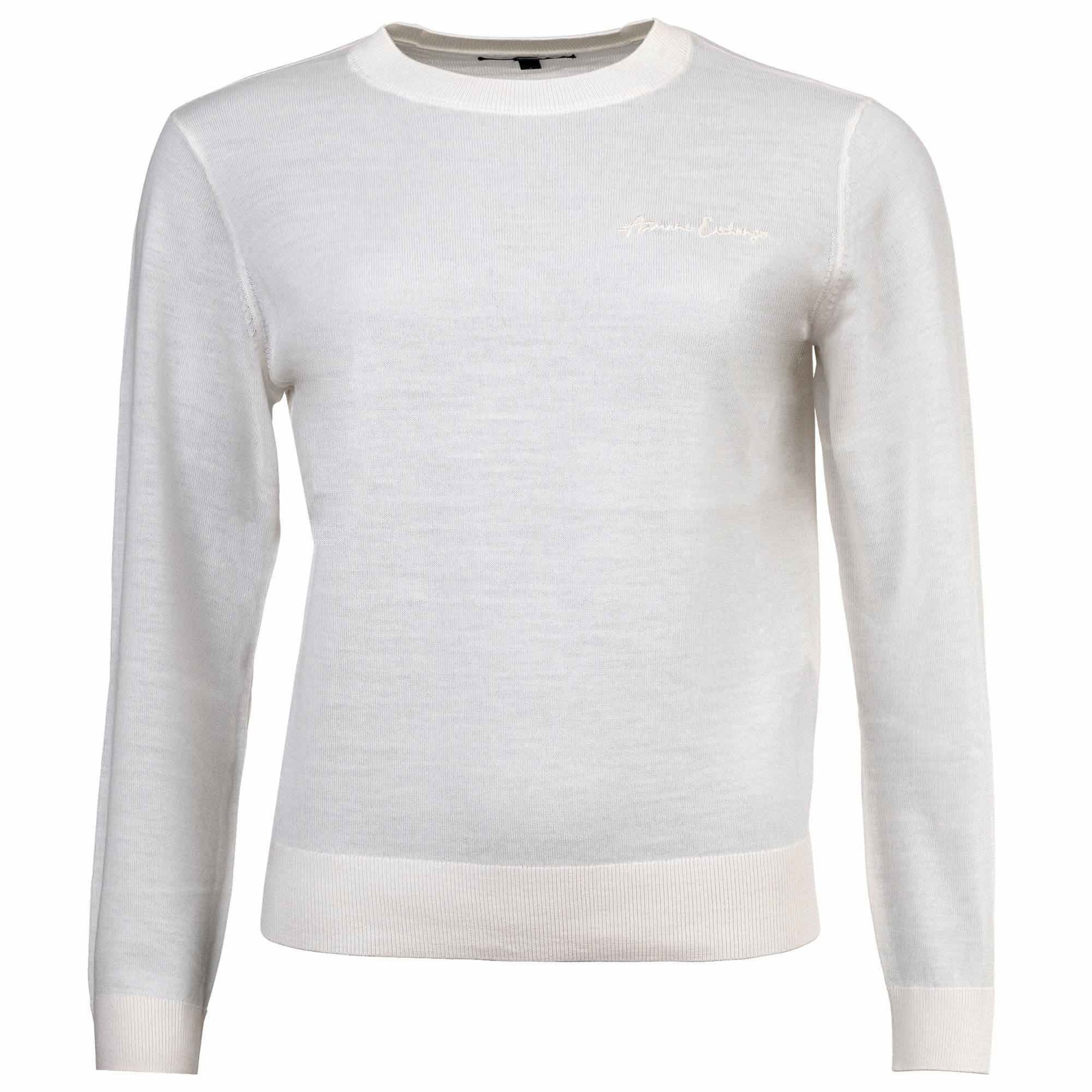 ARMANI EXCHANGE Sweter w kolorze beżowy: przód