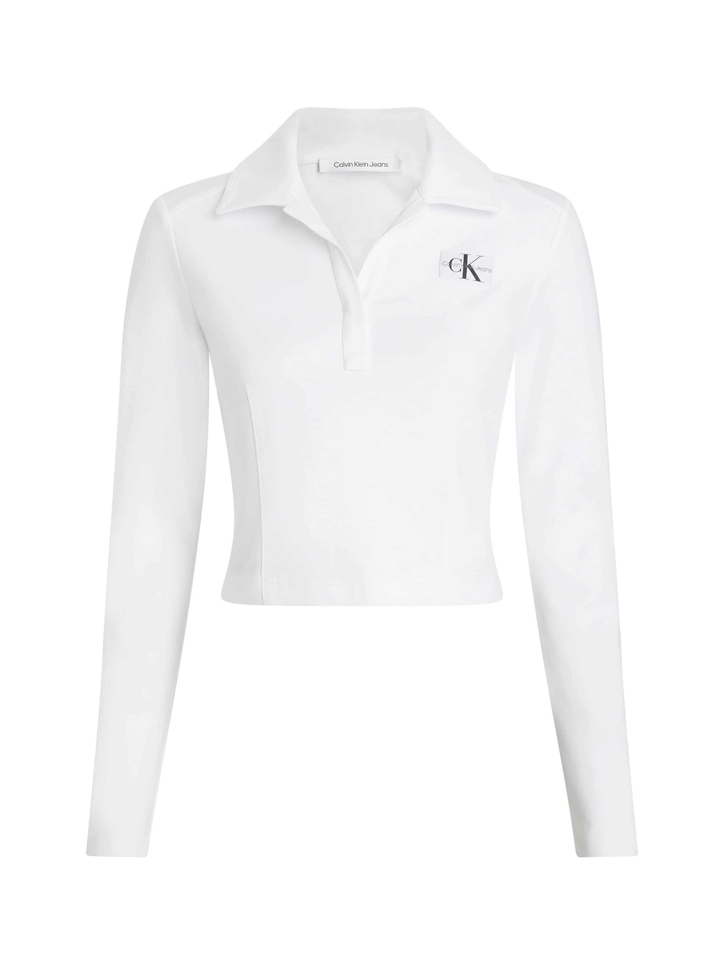 Calvin Klein Jeans Shirt in Weiß: Vorderseite