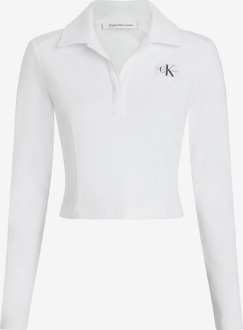 Calvin Klein Jeans Shirt in White: front