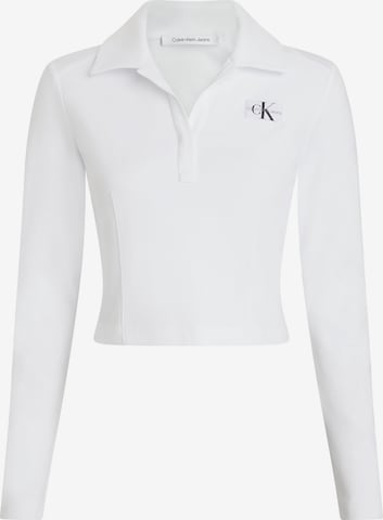 Calvin Klein Jeans - Camiseta en blanco: frente