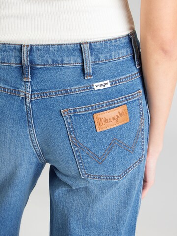 WRANGLER Wide Leg Jeans 'WORLD WIDE' i blå