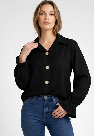 Elara Blouse in Black