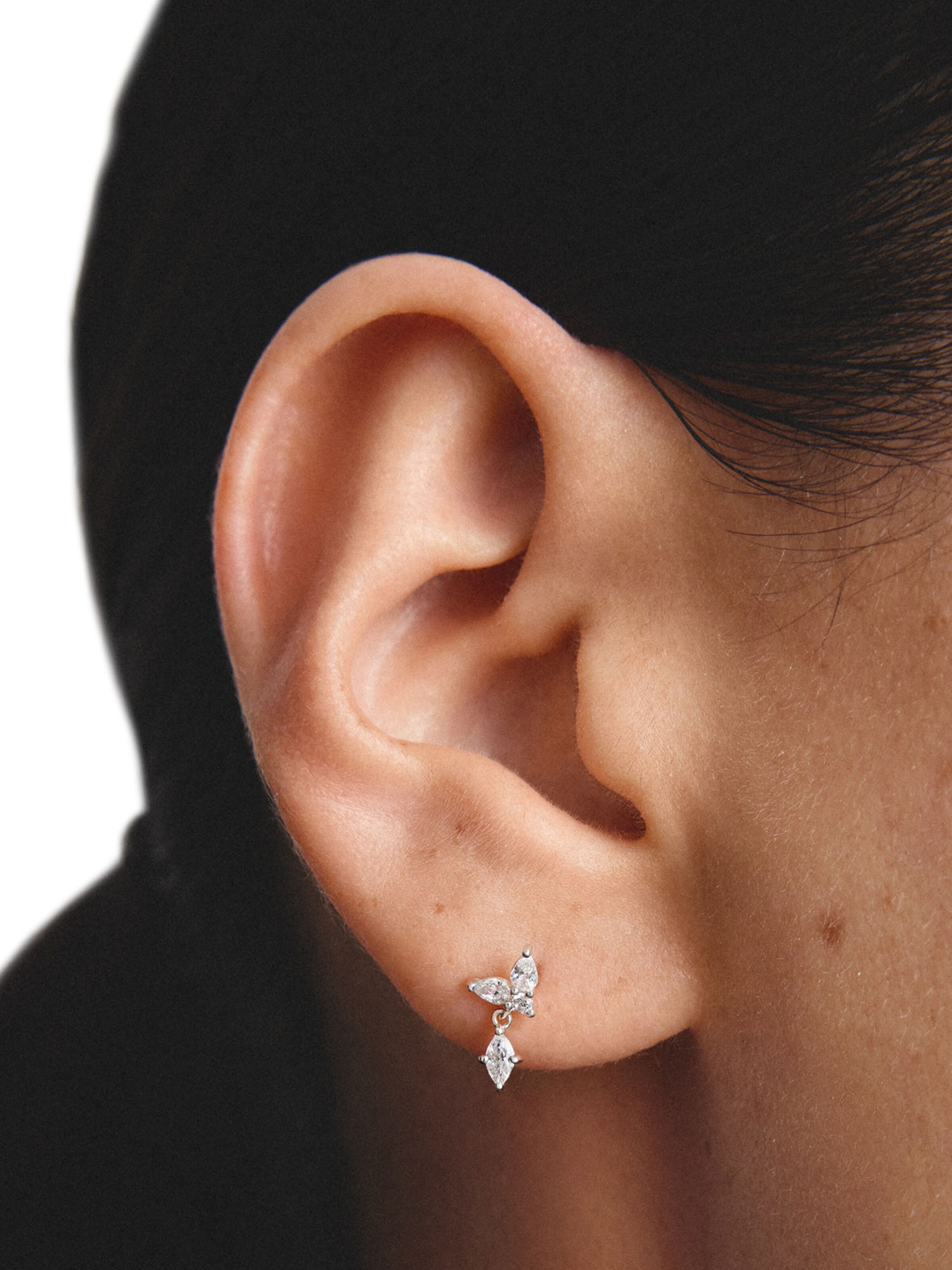 Thomas Sabo Ohrringe in Silber: Vorderseite