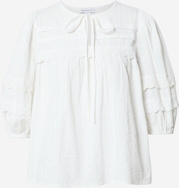 Warehouse Blouse in White: front