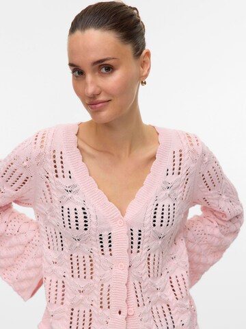 VERO MODA Cardigan i pink