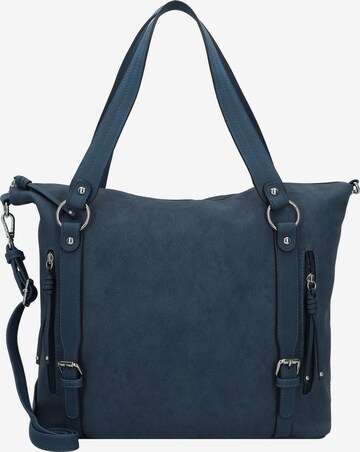 TOM TAILOR Shoulder Bag 'Caia' in Blue: front