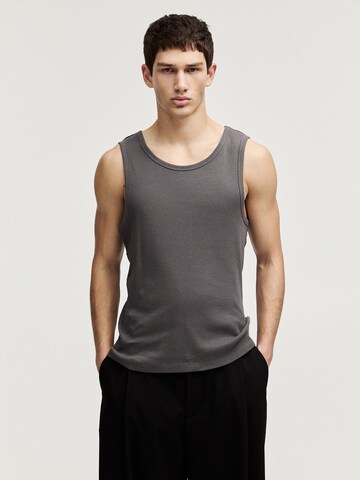 Pull&Bear Majica | siva barva: sprednja stran