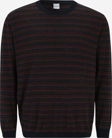 Jack & Jones Plus Sweater 'ROB' in Blue: front