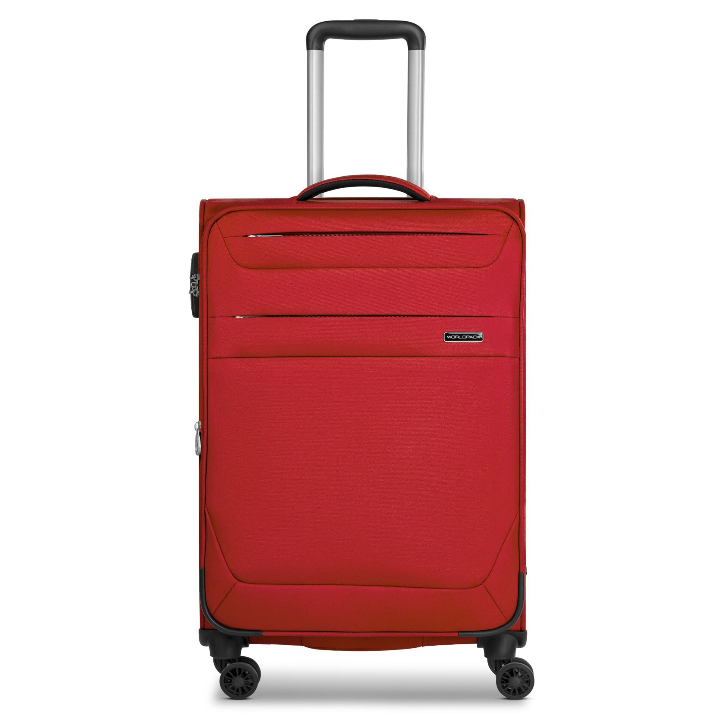 Worldpack Trolley 'Chicago' in Rood: voorkant