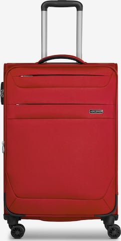 Worldpack Trolley 'Chicago' in Rood: voorkant