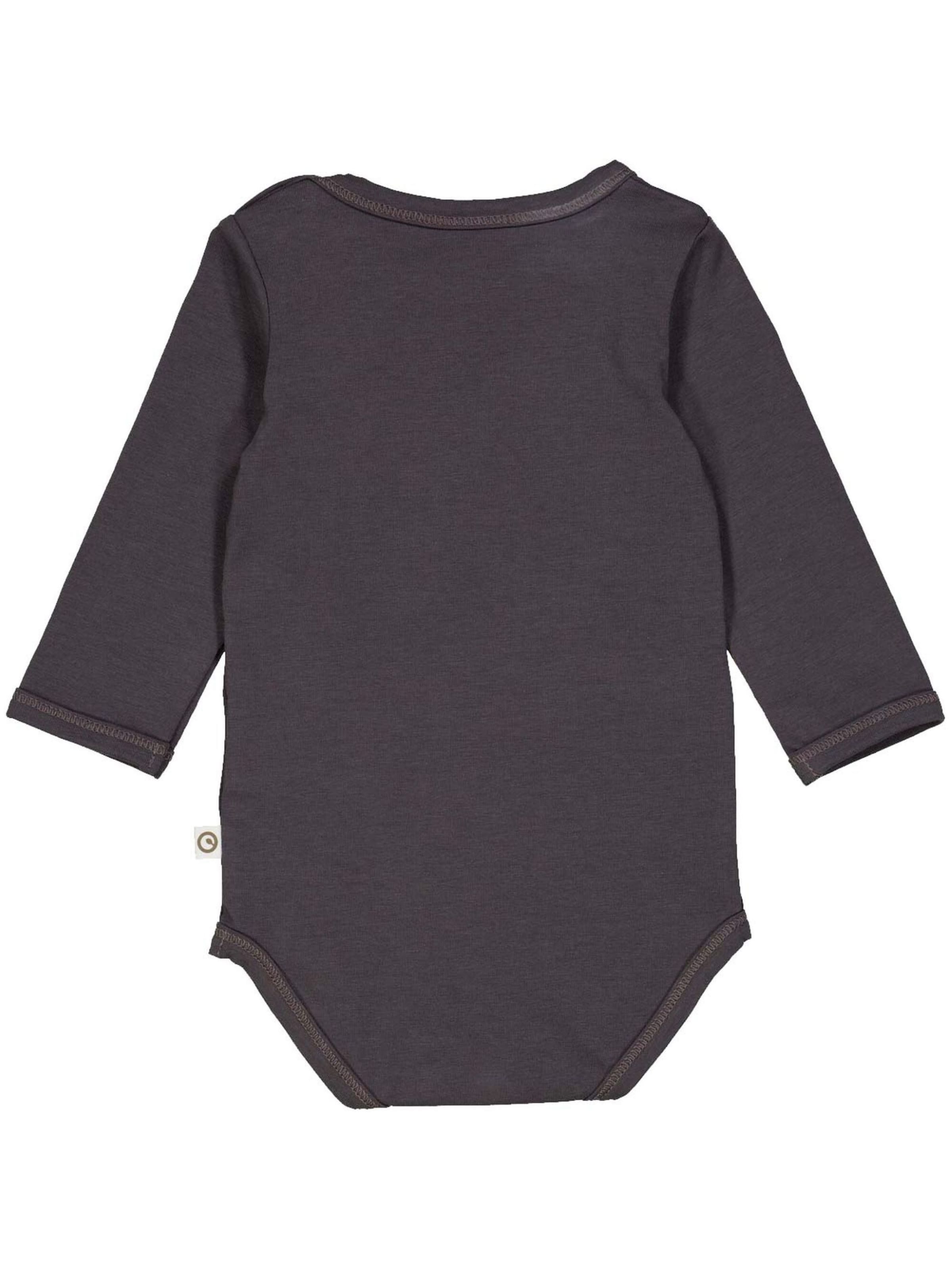 Tutina / body per bambino di Müsli by GREEN COTTON in grigio