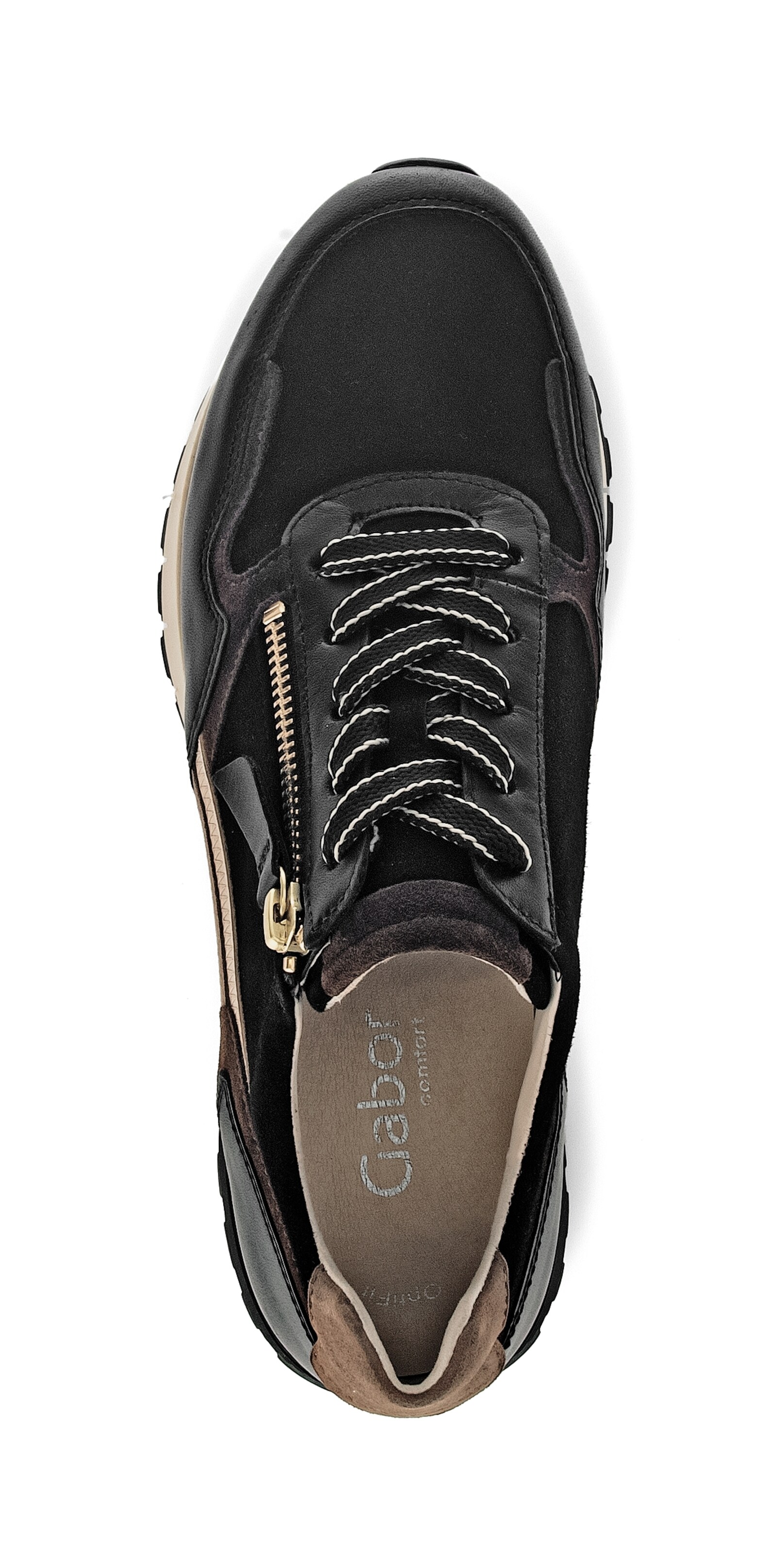 GABOR - Sapatilhas baixas em castanho