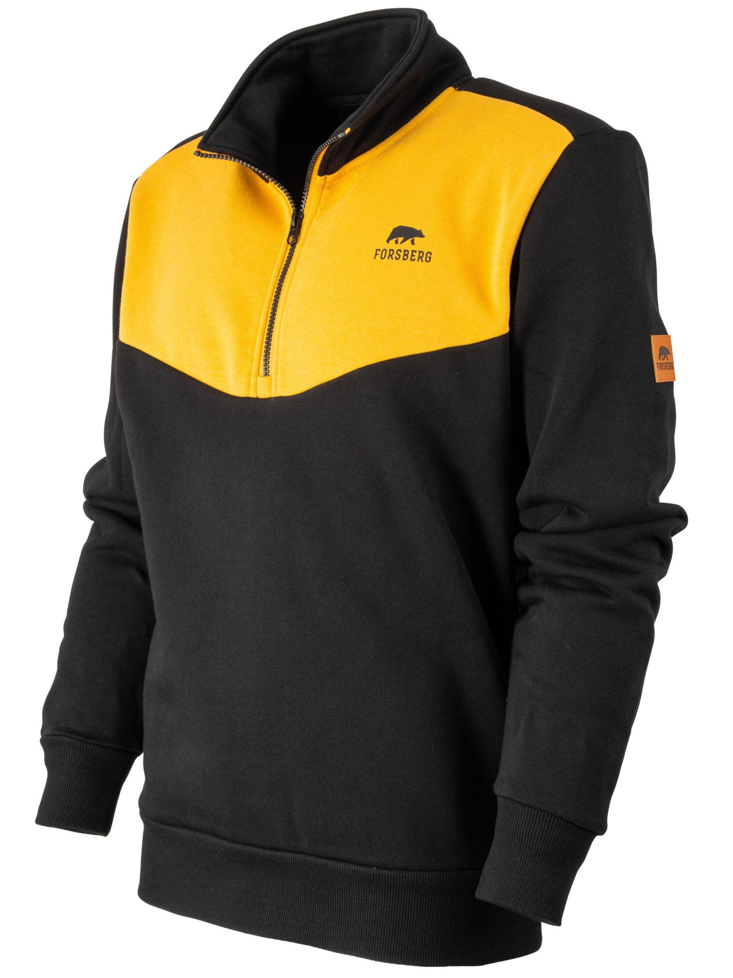 FORSBERG Sweatshirt in Black: front