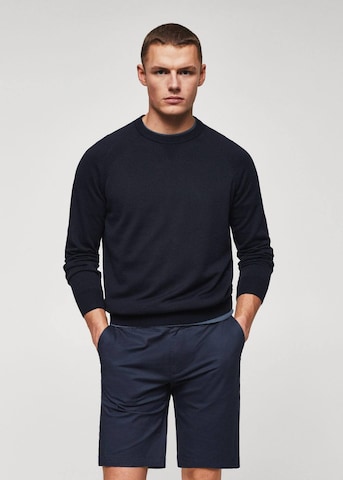 MANGO MAN Pullover 'Ten' in Blau: predná strana