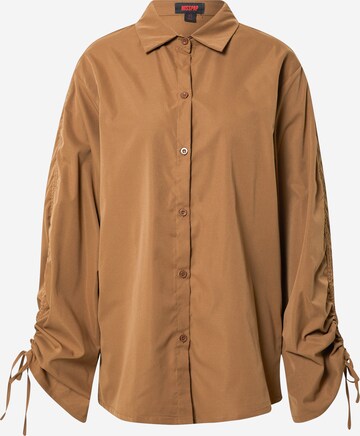 Misspap Blouse in Brown: front