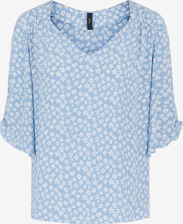 Y.A.S Blouse 'Lura' in Blauw: voorkant