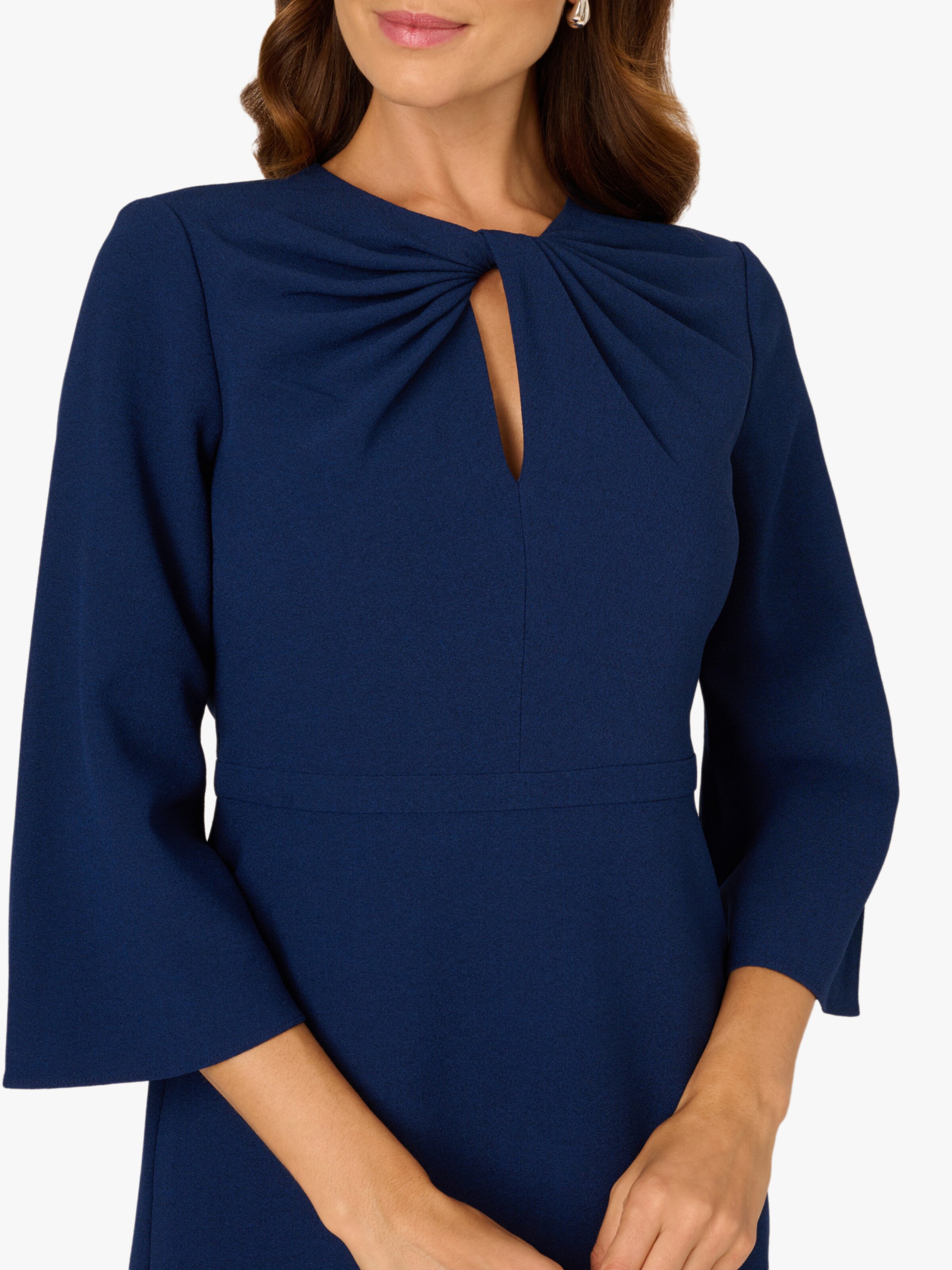 Adrianna Papell Kokerjurk in Blauw