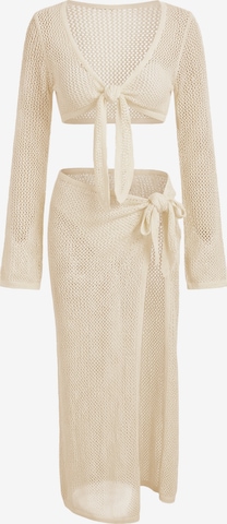 Imily Bela Plážová osuška - Béžová: predná strana