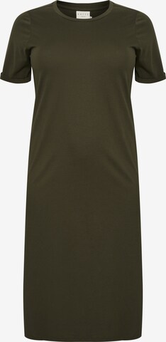 KAFFE CURVE Dress 'Caline' in Green: front