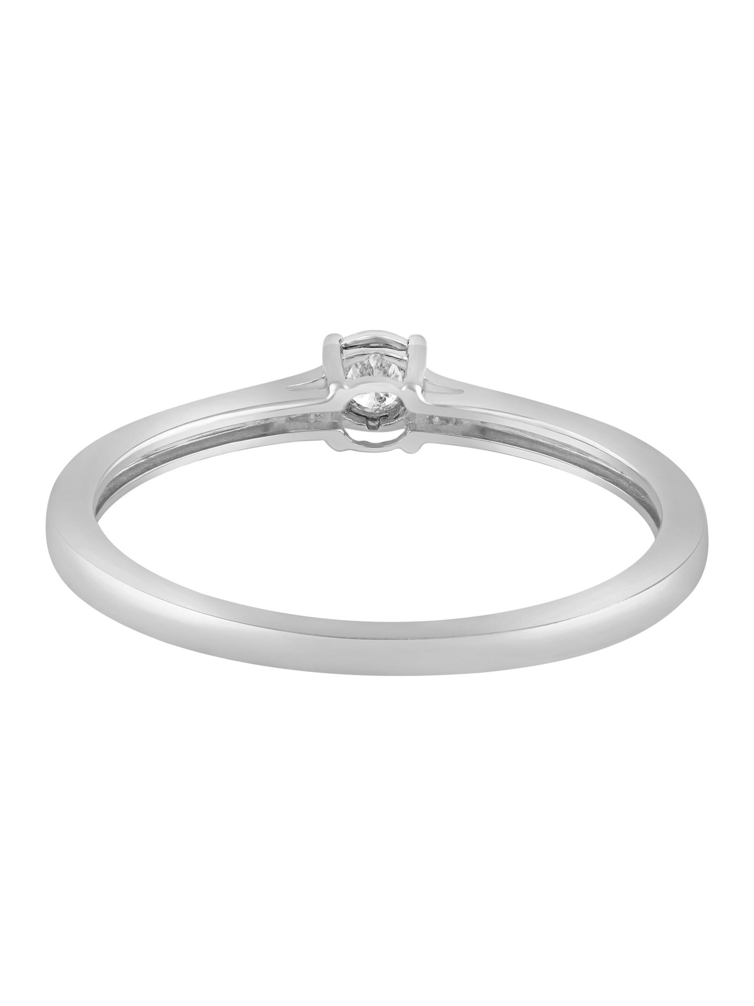 Diamant Exquis Ring‌‌‌‌‌‌‌‌ in Silber