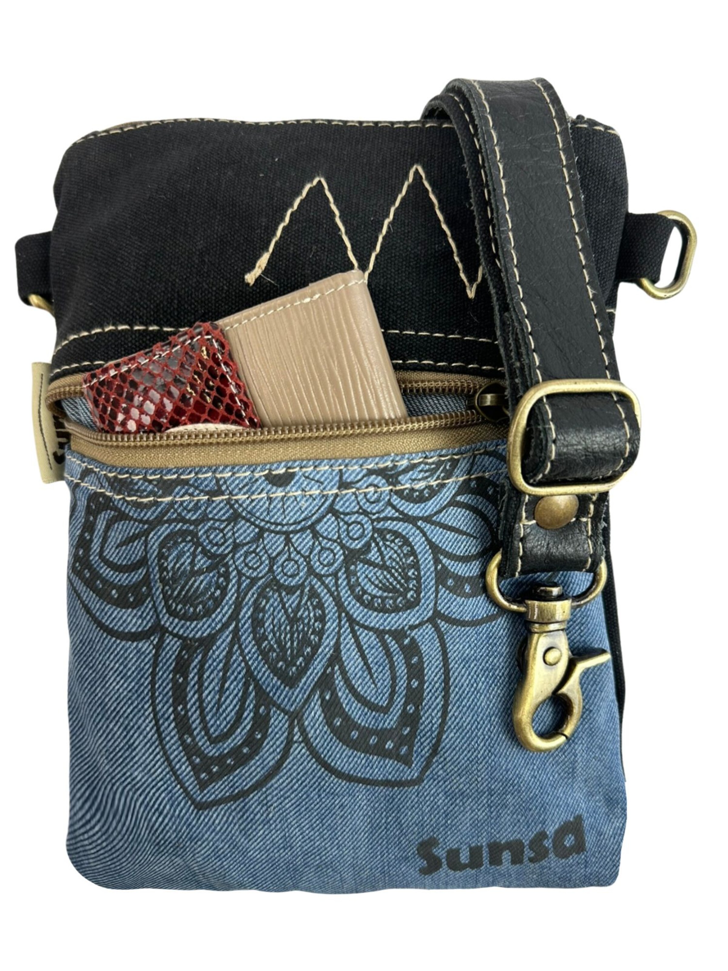 Sunsa Crossbody Bag 'Sunsa' in Black