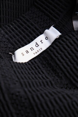 Sandro Plisseerock XS in Schwarz