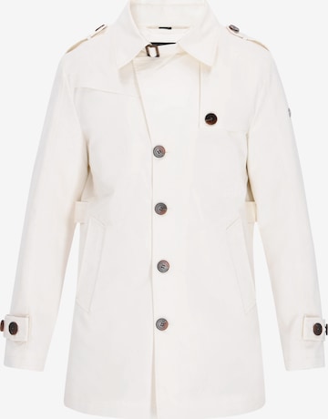 DreiMaster Klassik - Sobretudo meia-estação em branco: frente